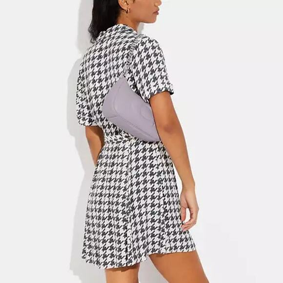 Coach CJ608 Teri Shoulder Bag Signature Quilting Mist - Picture 12 of 12